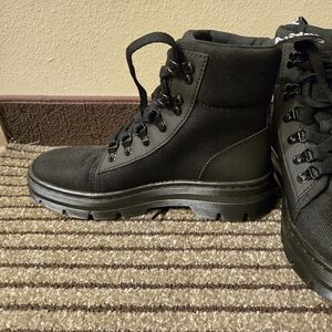 Dr Airwair Martens combs NEW womens poly casual boots size 7 US / 38 EU